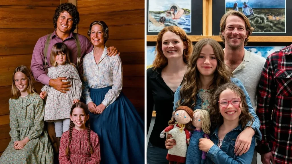 Original Little House on the Prairie cast members Alison Arngrim and Dean Butler