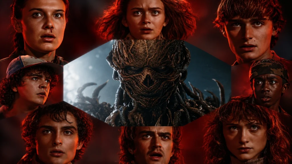 Stranger Things Season 5 production still referencing the show's leak-prevention measures