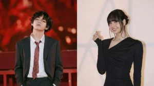 BTS's V and BLACKPINK's Lisa referenced in a Google Trends search ranking comparison