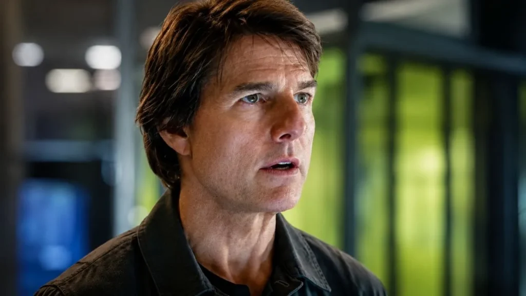 Tom Cruise as Ethan Hunt in Mission: Impossible – The Final Reckoning.