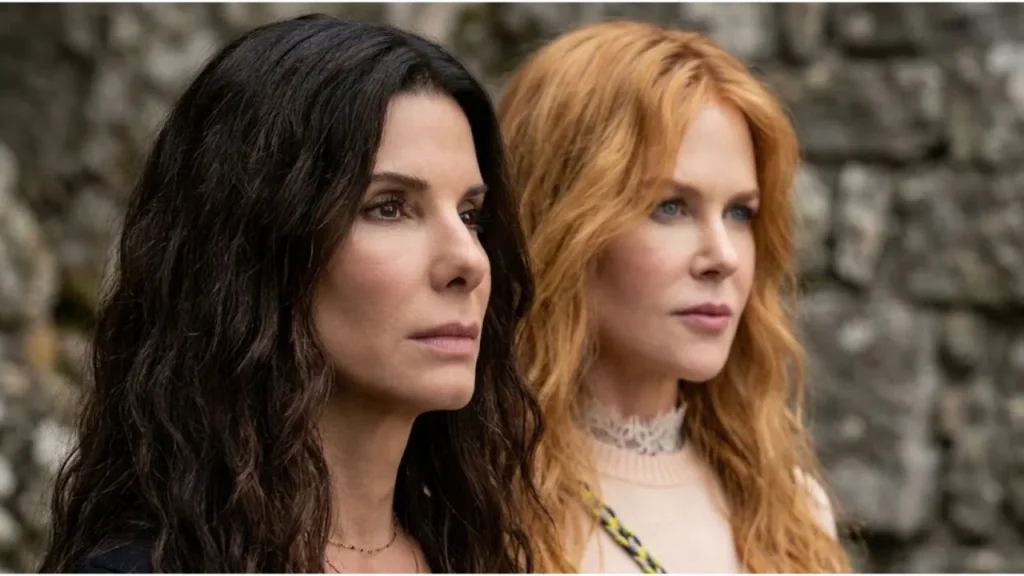 Sandra Bullock and Nicole Kidman at the premiere of Practical Magic 2