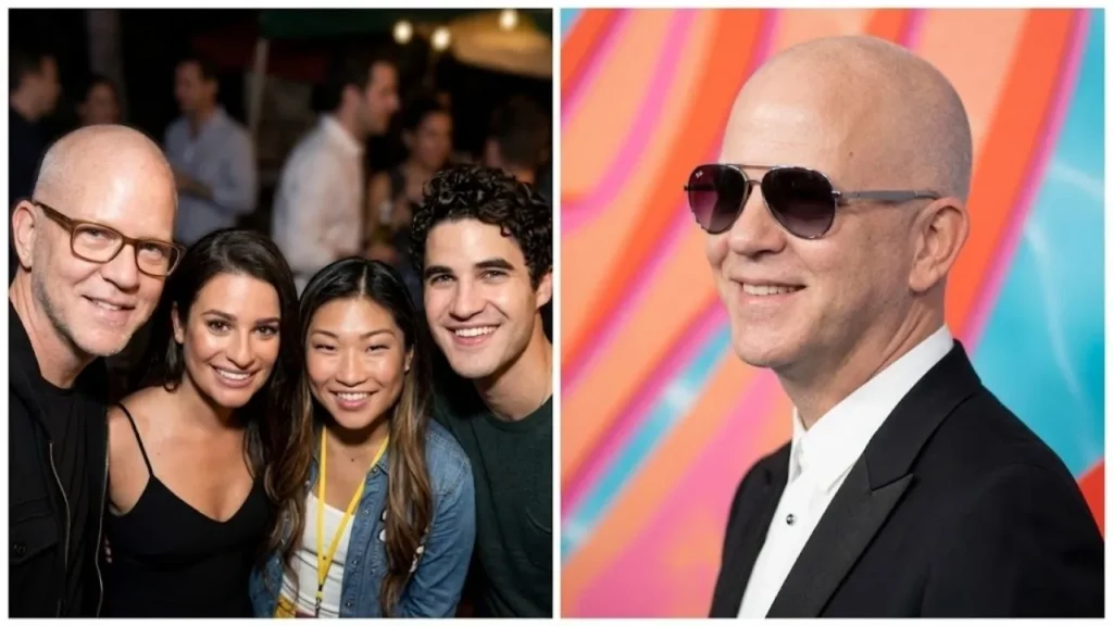 Co-creator Ryan Murphy speaking on a red carpet event regarding the Glee reboot script
