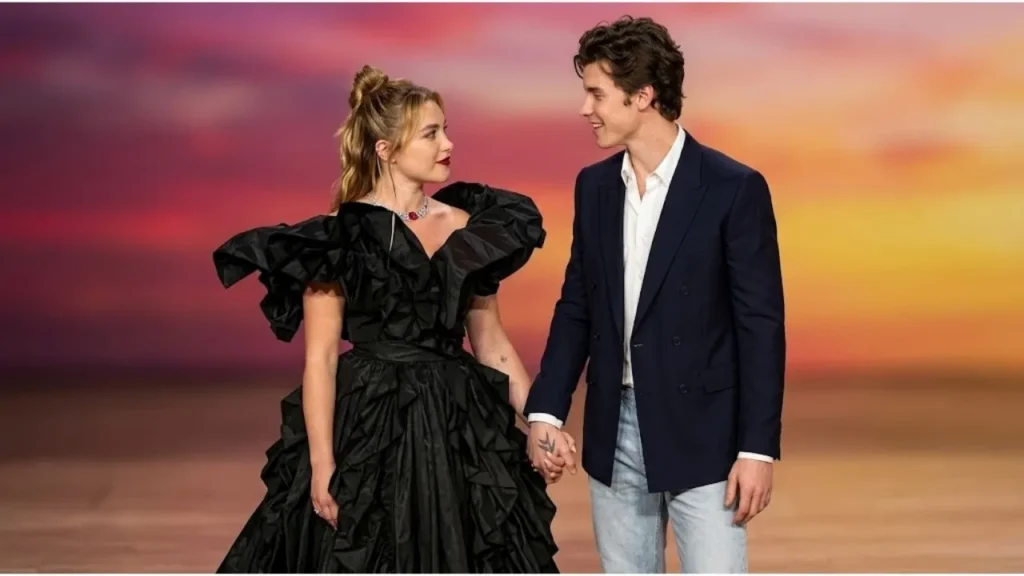 Florence Pugh and Mike Faist starring in the Netflix drama series East of Eden