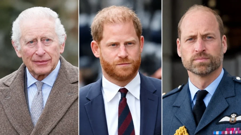 Prince Harry speaking during a candid interview about reconciling with Prince William and King Charles.